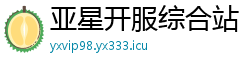 亚星开服综合站